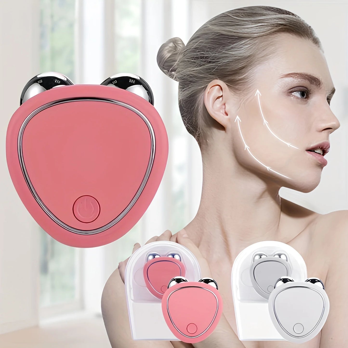 Masajeador Facial Micro Corriente Reafir